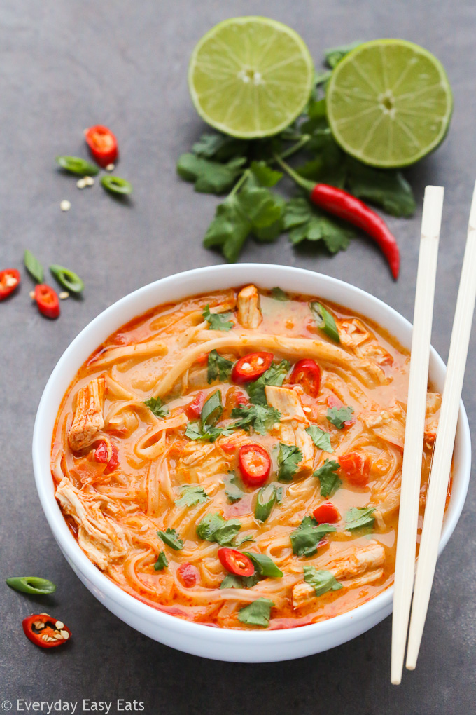 Easy Thai Chicken Noodle Soup: 20-Minute Weeknight Comfort